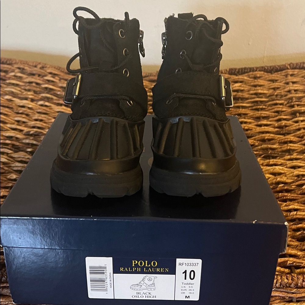 Polo Ralph Lauren boots black